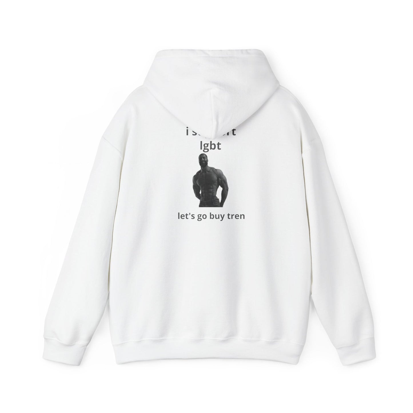 giga chad Hooded Sweatshirt