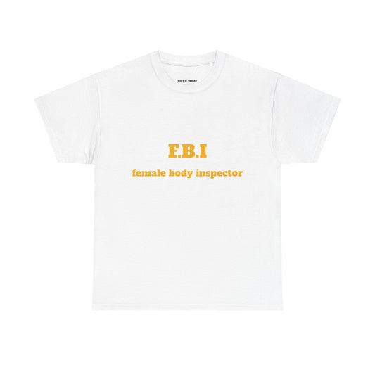 fbi Cotton Tee