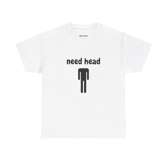 need head Cotton Tee