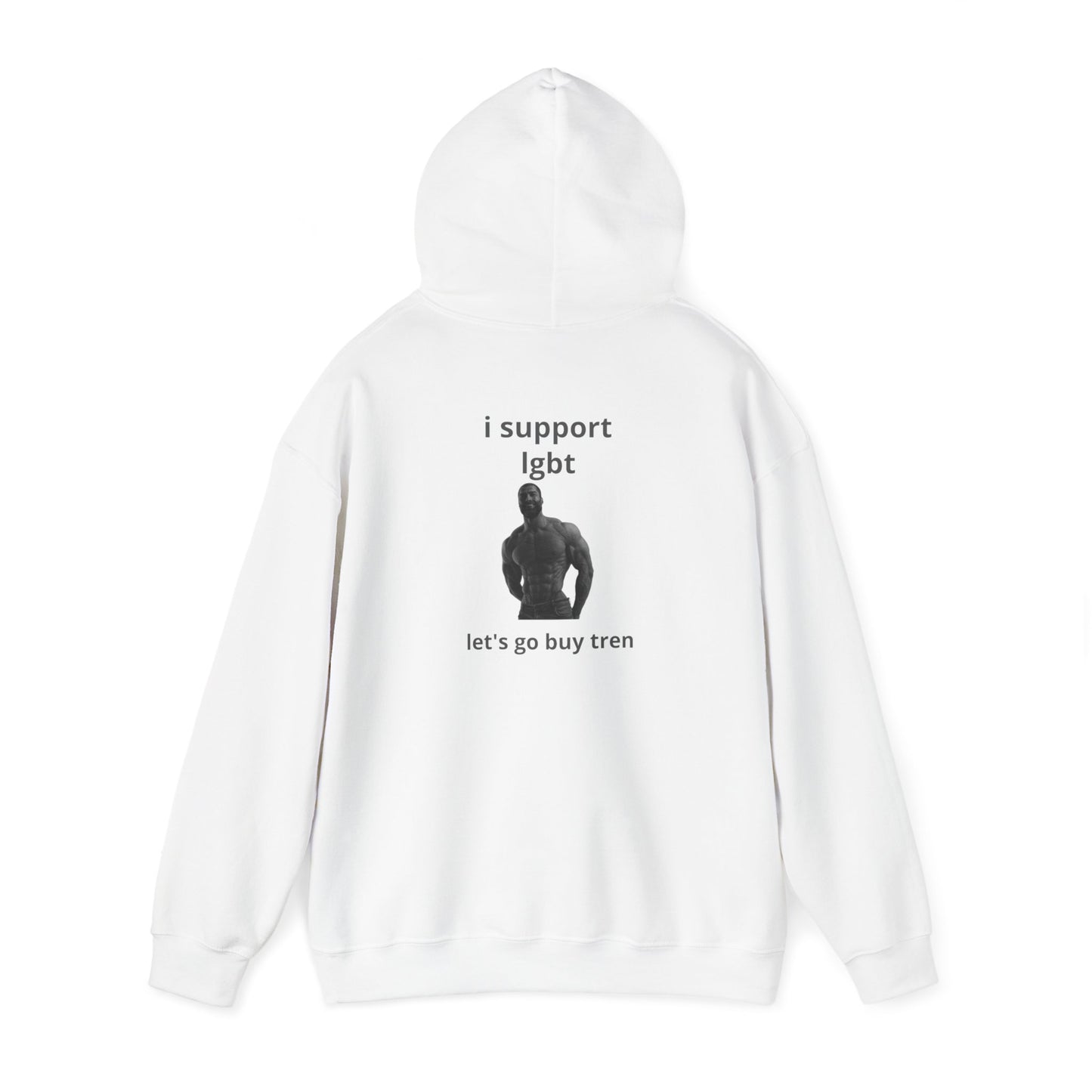 giga chad Hooded Sweatshirt